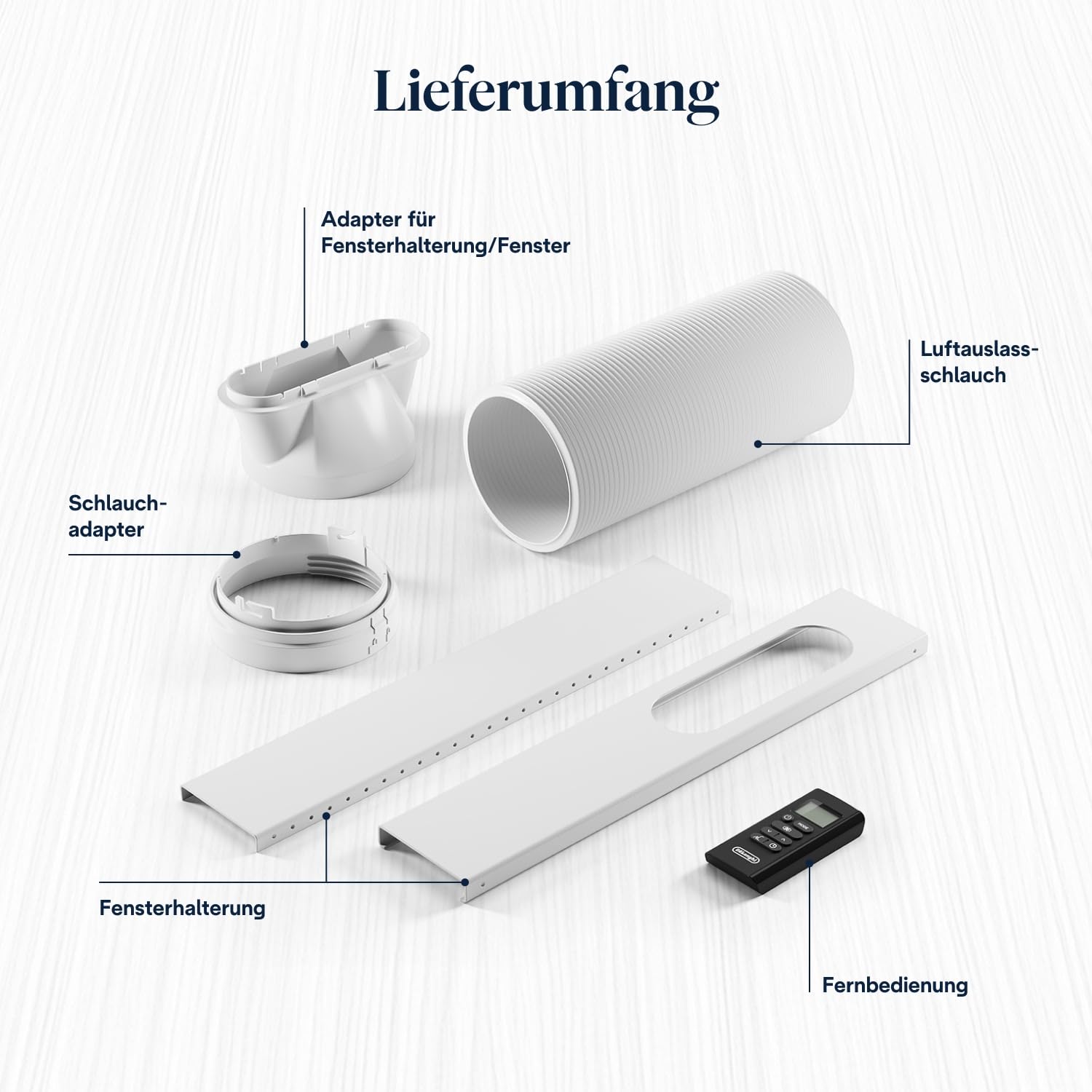 De'Longhi Pinguino - Mobiles 3-in-1 Klimagerät, für Räume bis 27 m²