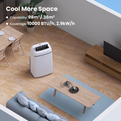 Comfee Mobiles Klimagerät Breezy Cool Pro 2.6, 9000 BTU, 2,6kW