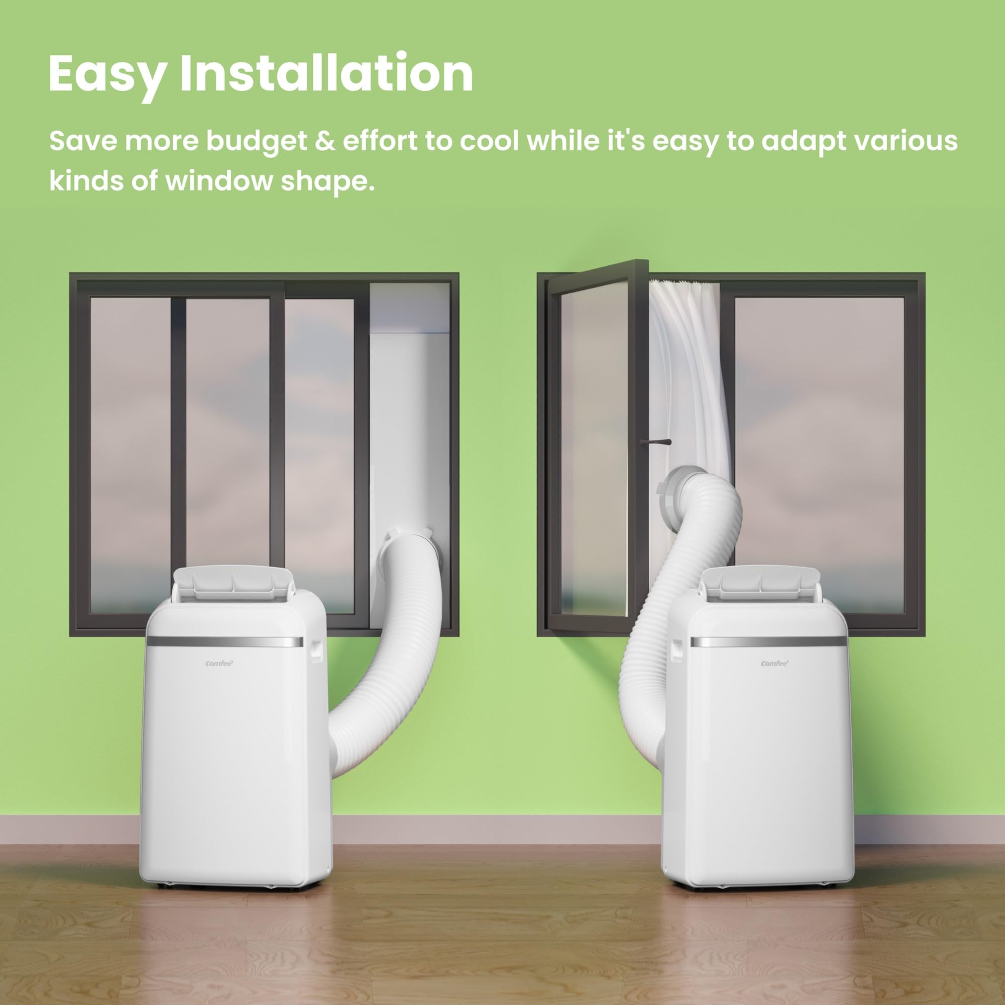 Comfee Mobiles Klimagerät Breezy Cool Pro 2.6, 9000 BTU, 2,6kW