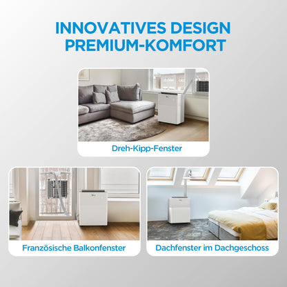 Midea PortaSplit-E Mobiles Klimagerät, Kühlen A++/Heizen A+