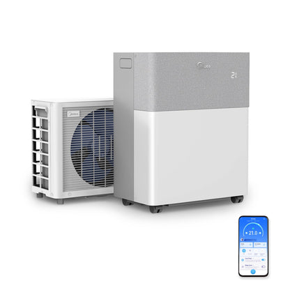 Midea PortaSplit-E Mobiles Klimagerät, Kühlen A++/Heizen A+