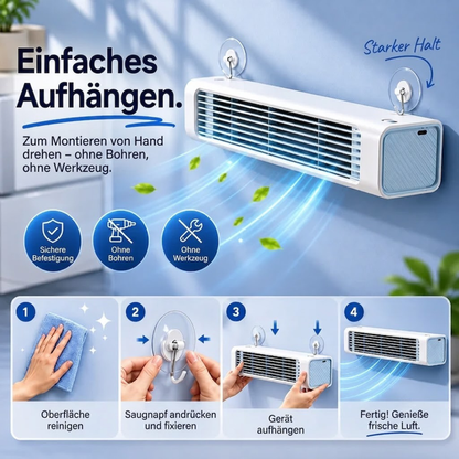 Cool Breeze | Portable Mini Air Cooler No Installation Required