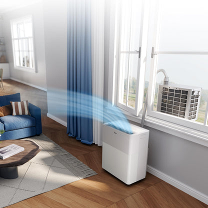 Midea PortaSplit-E Mobiles Klimagerät, Kühlen A++/Heizen A+