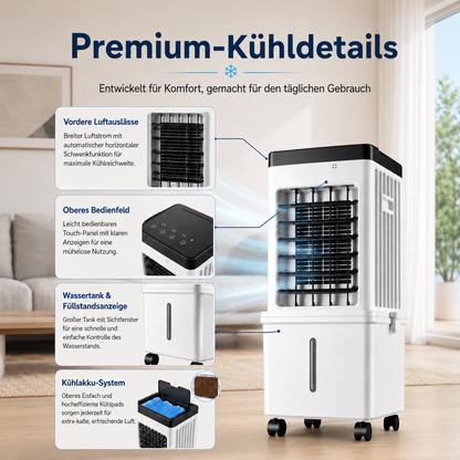 ArcticCool Pro | Mobile air conditioner with ice cooling