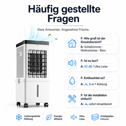 ArcticCool Pro | Mobile air conditioner with ice cooling
