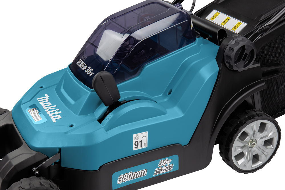 Cordless lawnmower DLM382Z 2x18 V