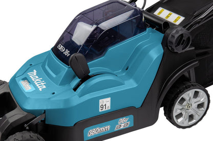Cordless lawnmower DLM382Z 2x18 V