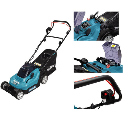 Cordless lawnmower DLM382Z 2x18 V